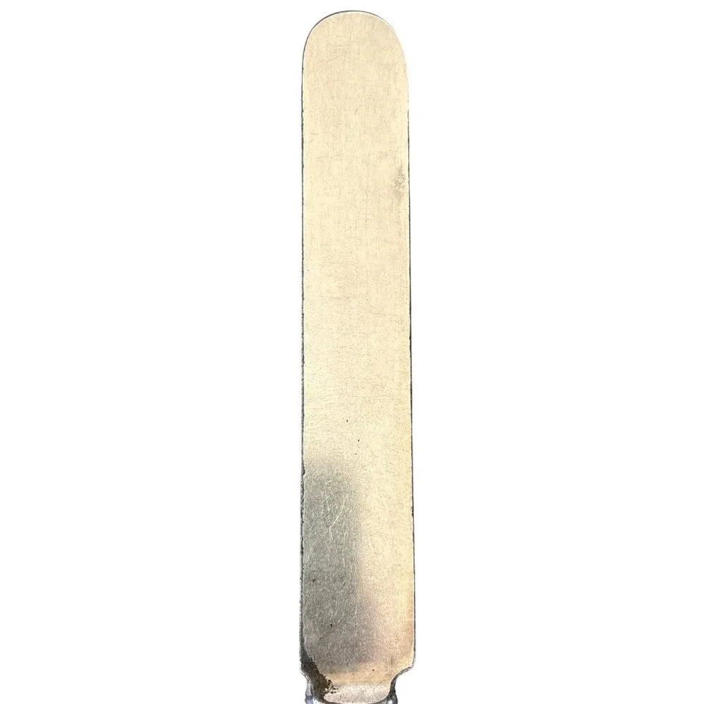 1847 Rogers 1910 Queen Ann/St. Moritz Silver‎ Plate Blunt Knives 9.25